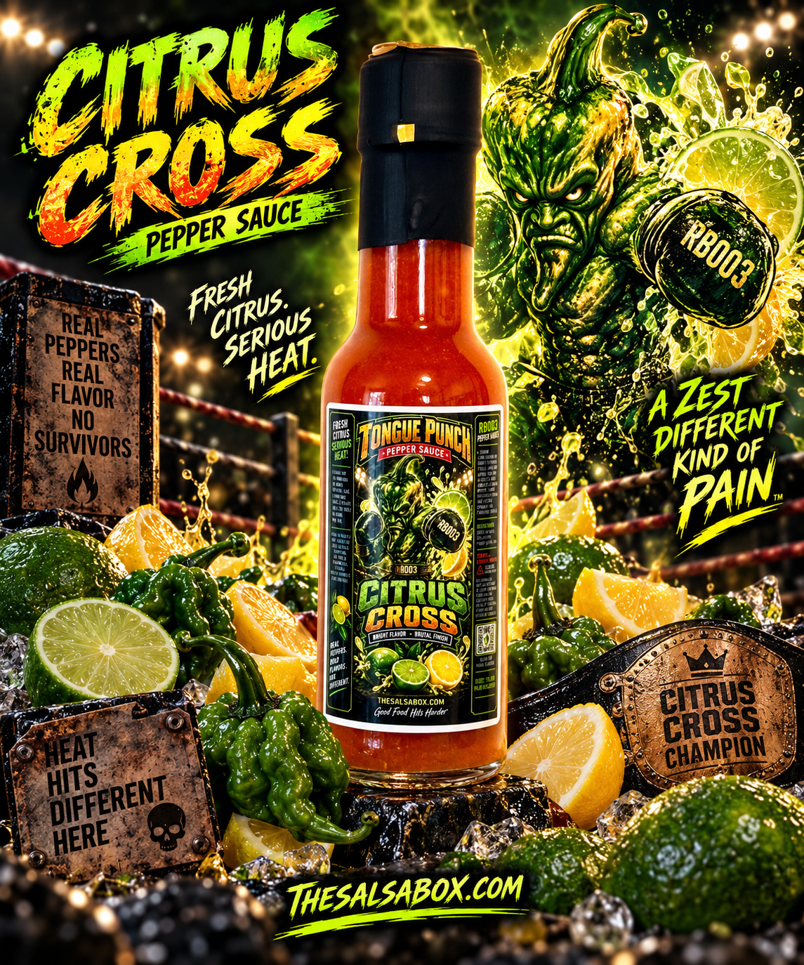 Citrus Cross Bottle