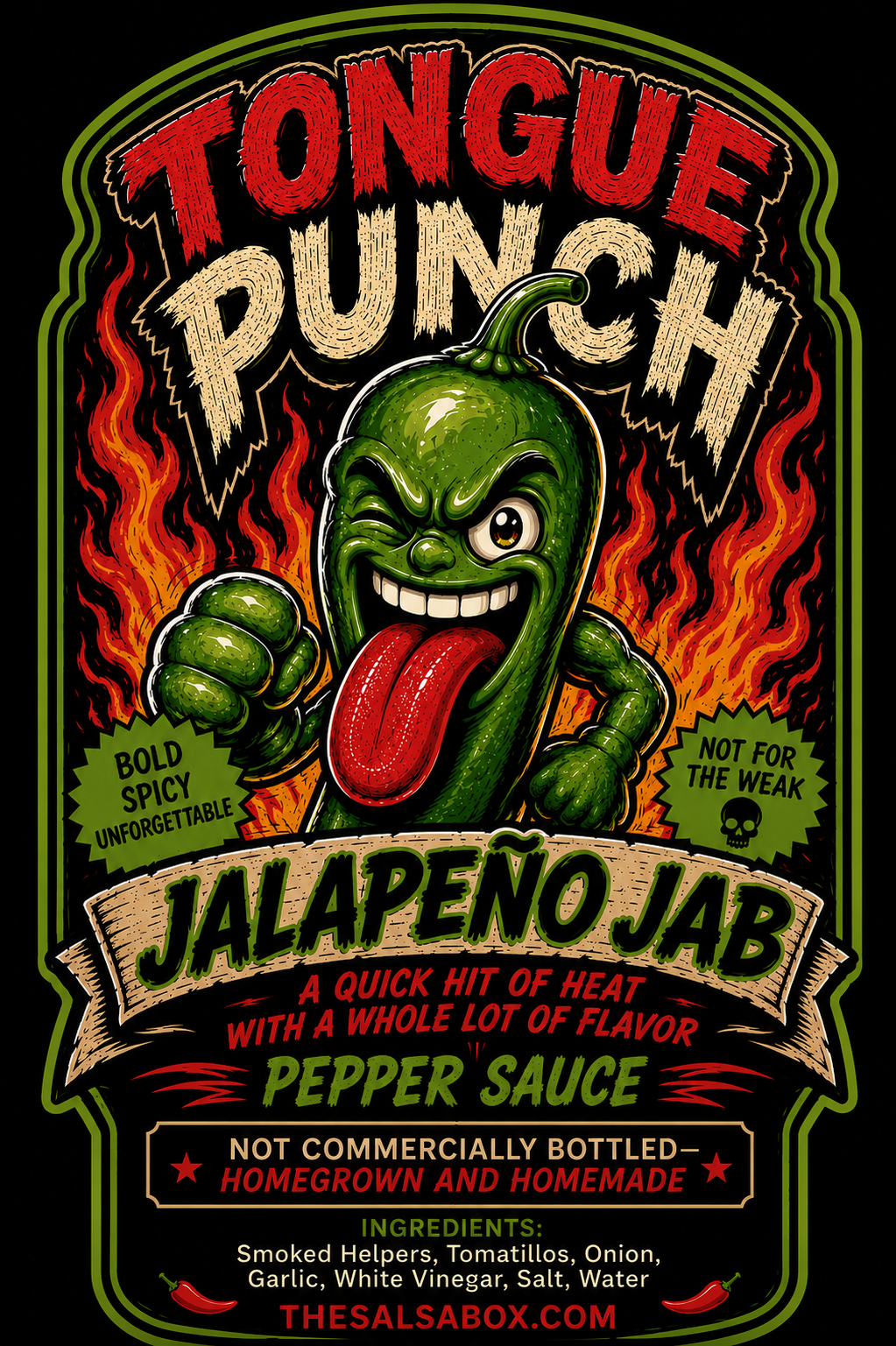 Jalapeno Jab Label