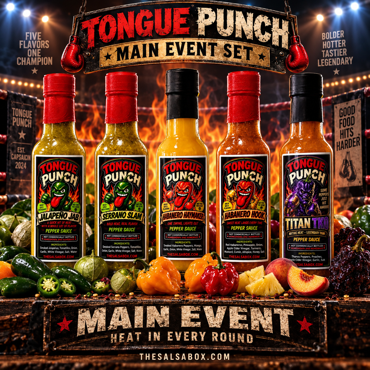 Main Event - 8 Bottle Gift Box