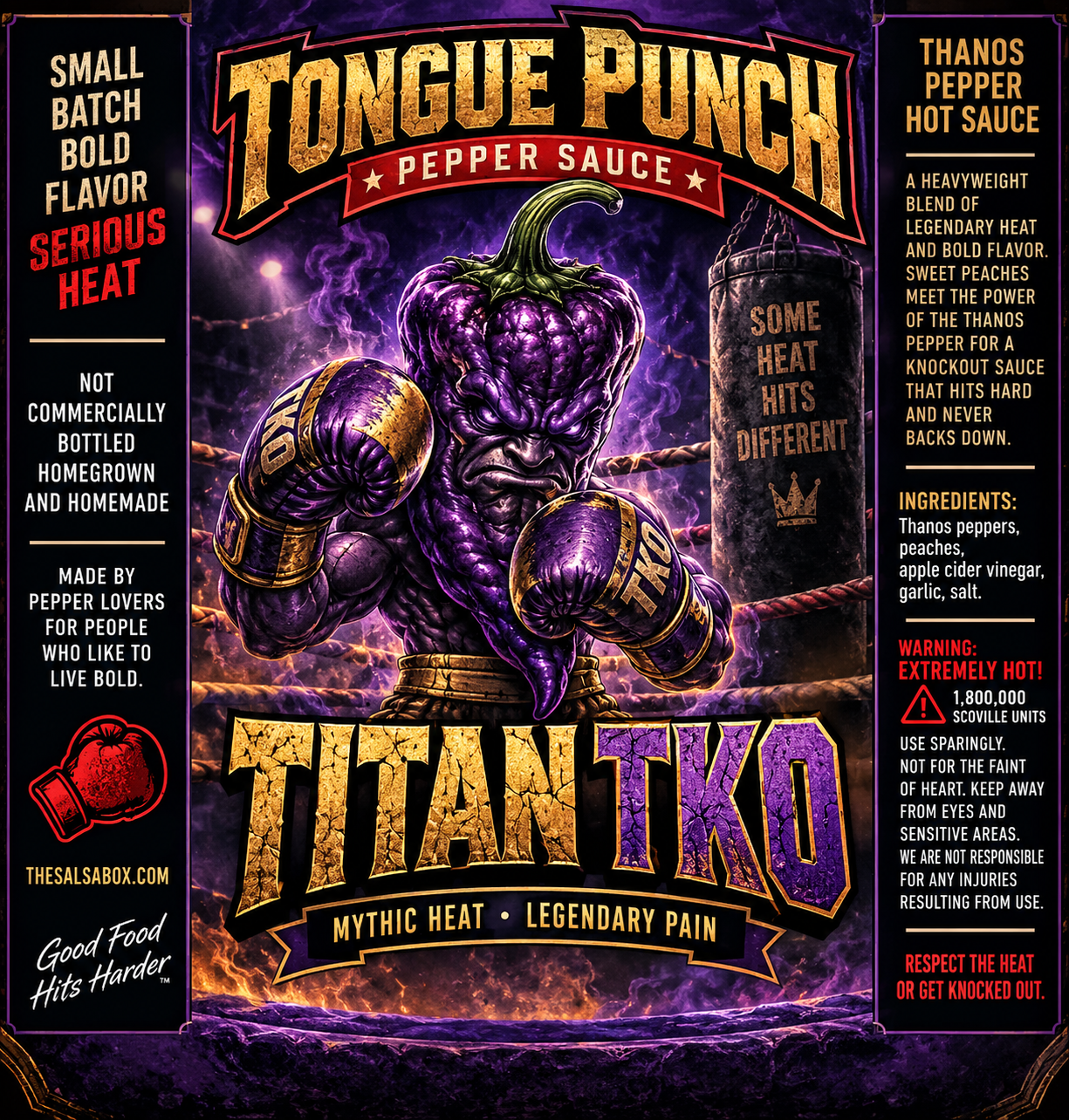 Titan TKO Label