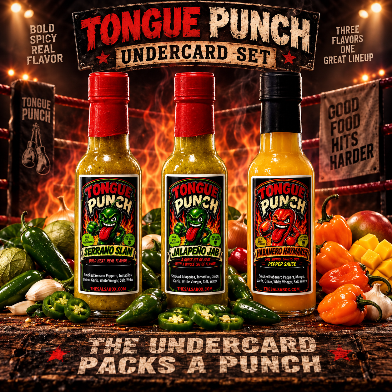 Undercard Set - 3 Bottle Gift Box