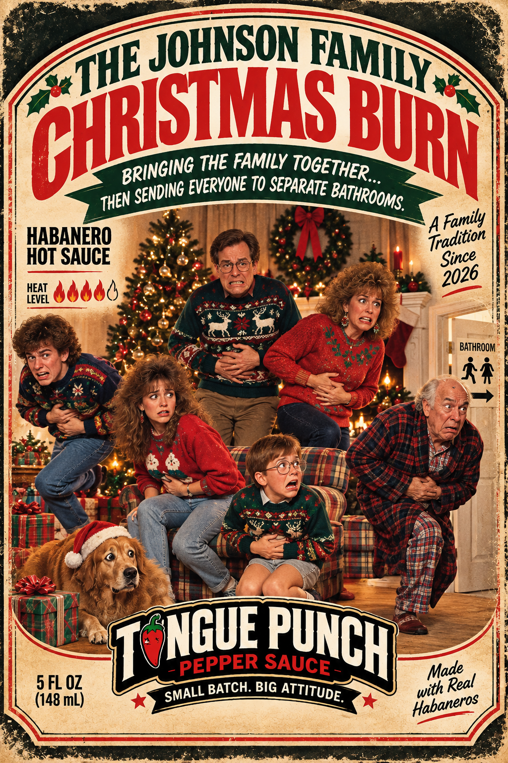 Johnson Family Christmas Burn