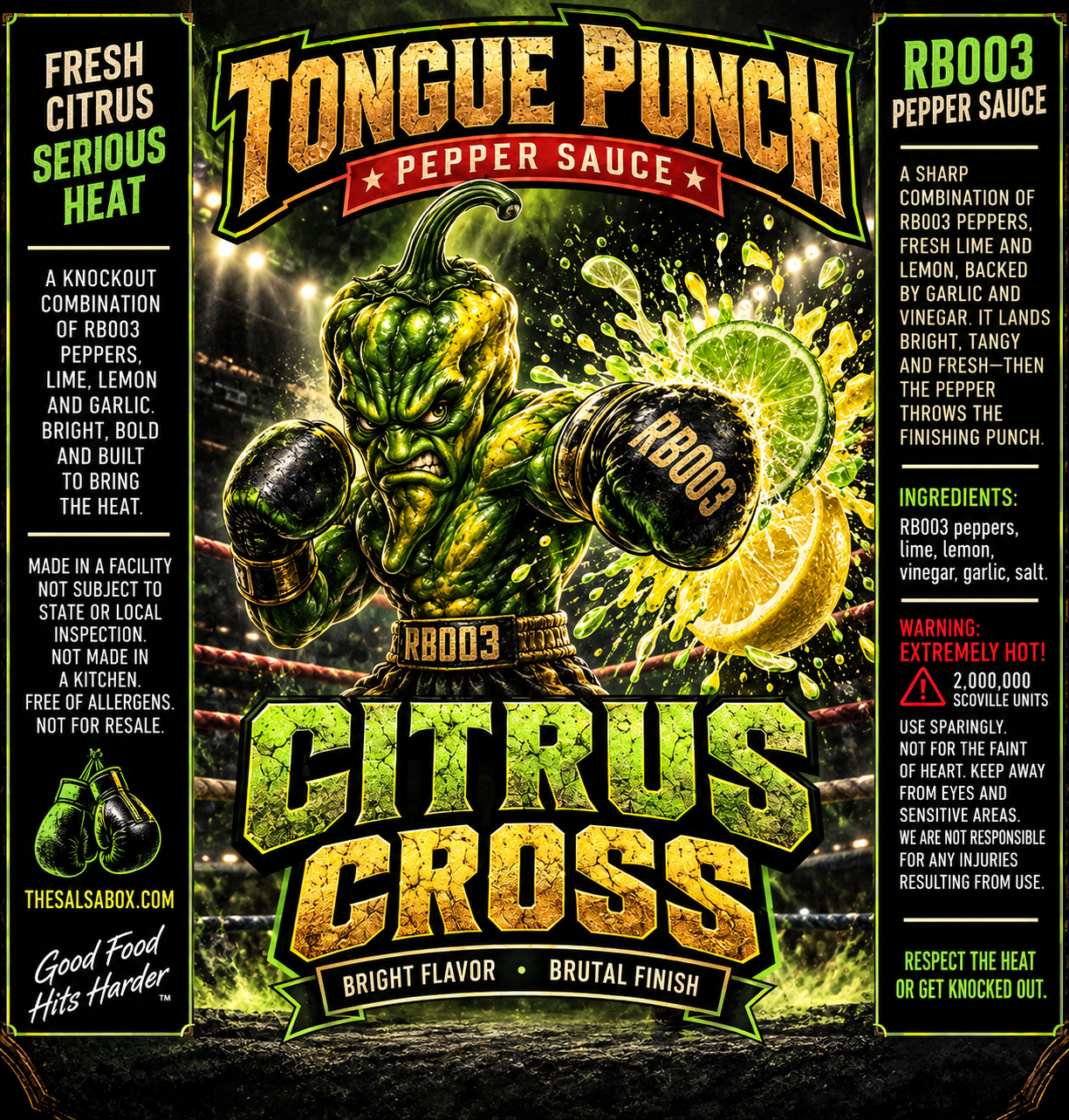 Citrus Cross Label