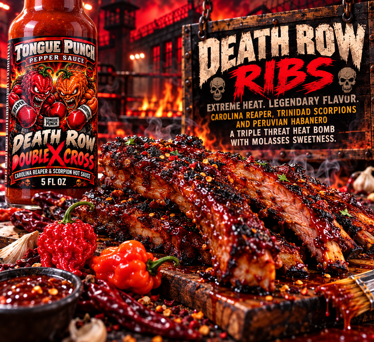 Death Row Ribs (Extreme Heat)