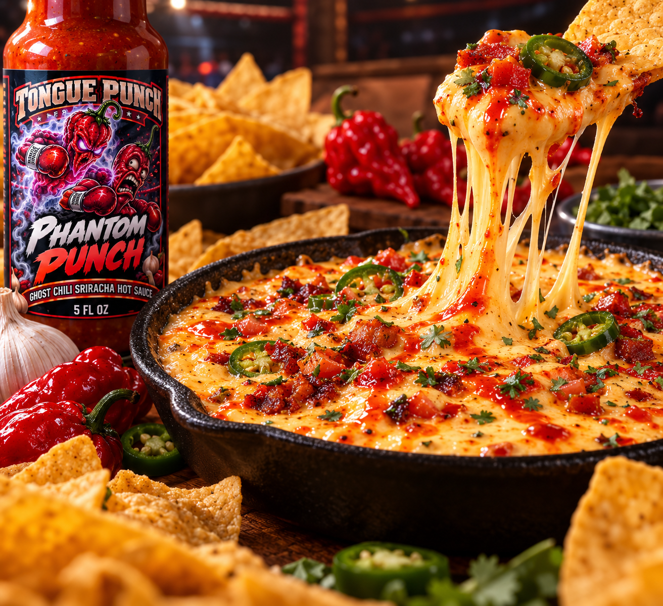 Spicy Cheese Dip Arena