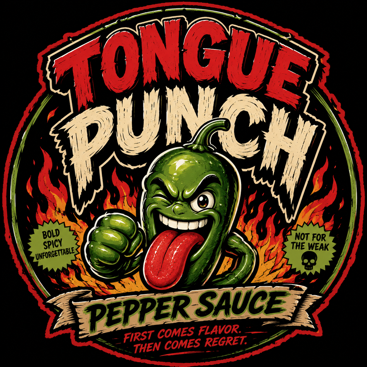 Tongue Punch Pepper Sauce